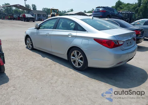 2013 Hyundai Sonata Limited z USA, uszkodzony, nr VIN 5NPEC4AC8DH567255